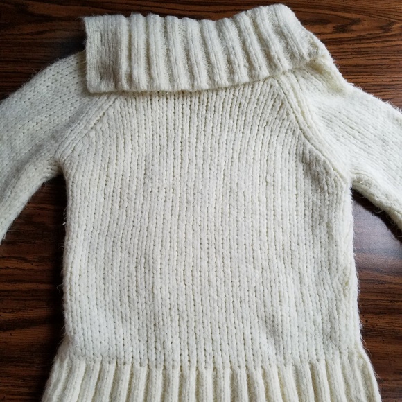 Y2K H&M Knit Button Fuzzy Sweater M - Picture 7 of 8